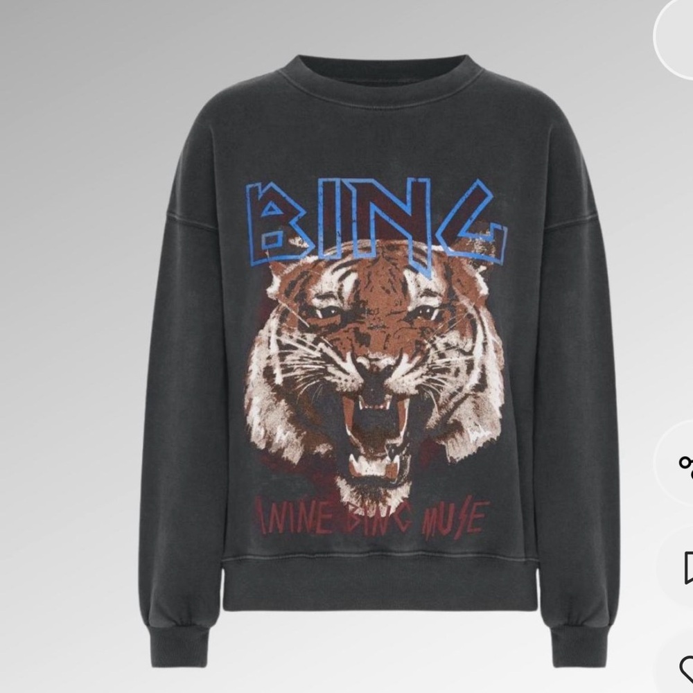 SOLD SOLD SOLD Anine Bing tiger sweatshirt size XS